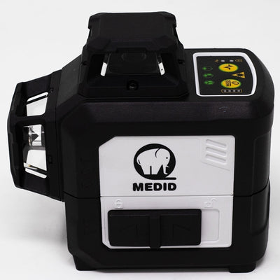 Nivel laser 3 líneas x 360 verde alcance 30m MEDID