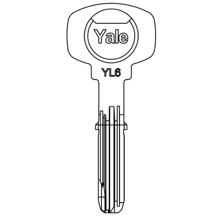 COPIA LLAVE DE SEGURIDAD YALE YL6