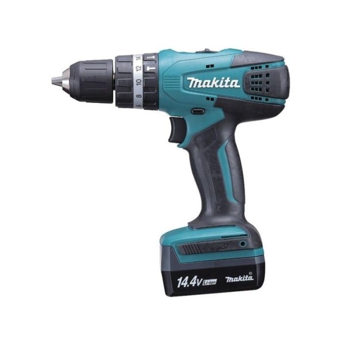 Taladro Percutor 14,4V 30Nm Litio 1,3Ah 3 Bat. HP347DWE3 MAKITA