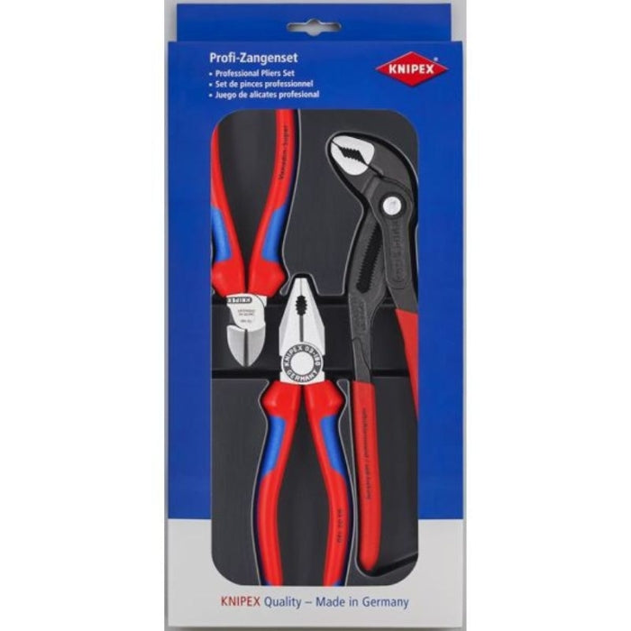 Juego Alicates Bestseller 3 Piezas KNIPEX 00 20 09 V01