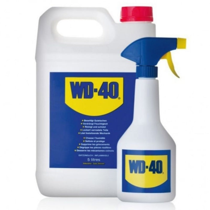 LUBRICANTE WD40 5 LITROS + PULVERIZADOR (GRATIS)