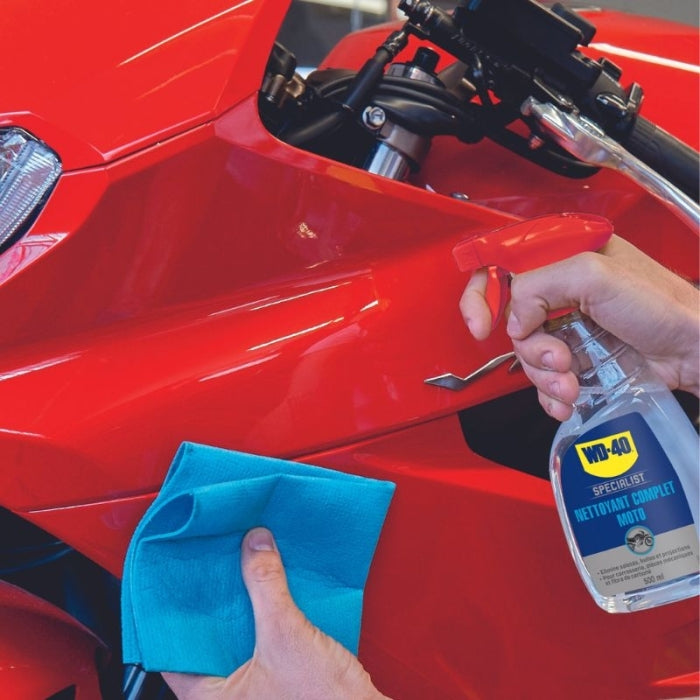 LIMPIADOR TOTAL PULVERIZADOR 500ML WD40 MOTORBIKE