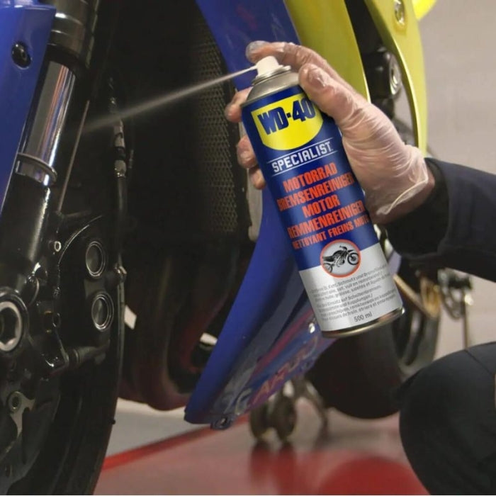 LIMPIA FRENOS SPRAY 500ML WD40 MOTORBIKE