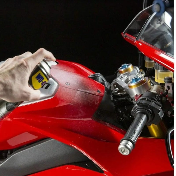 CERA Y BRILLO SPRAY 400ML WD40 MOTORBIKE