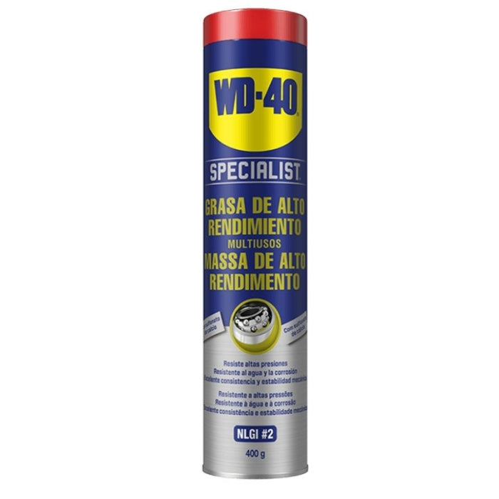 GRASA DE ALTO RENDIMIENTO MULTIUSOS CARTUCHO 400GR WD40 SPECIALIST