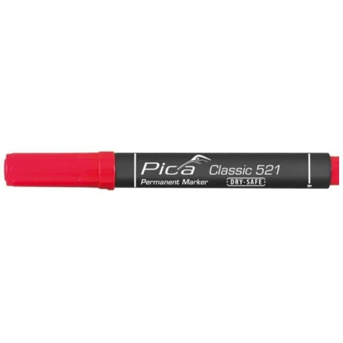 MARCADOR PERMANENTE CINCEL CLASIC ROJO 521/40 PICA