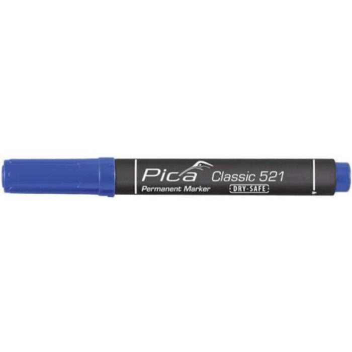 MARCADOR PERMANENTE CINCEL CLASSIC AZUL 521/41 PICA