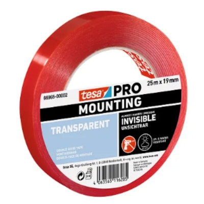Cinta transparente doble cara Mounting Pro 25MX19MM 66965 TESA TAPE