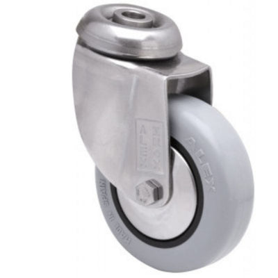 Rueda Goma Gris 60mm 40Kg 2-4508 RUEDAS ALEX