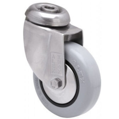 Rueda Goma Gris 80mm 60Kg 2-3045 RUEDAS ALEX