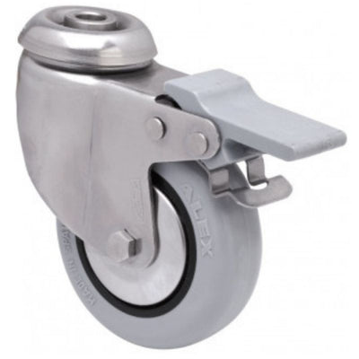 Rueda Goma Gris 60mm 40Kg 2-4510 RUEDAS ALEX