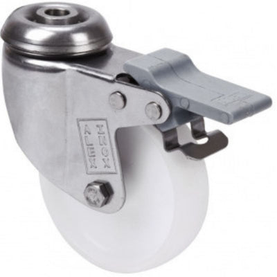 Rueda Goma Blanco 60mm 50Kg 2-4516 RUEDAS ALEX