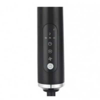 Ventilador de Pie Negro Con Mando 40w 9712083 SONEDAS