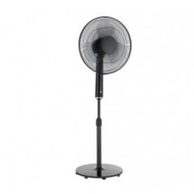 Ventilador de Pie Negro Con Mando 40w 9712083 SONEDAS