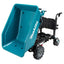 Carretilla 18Vx2 LXT 180Kgs con cuba eléctrica Makita DCU602Z