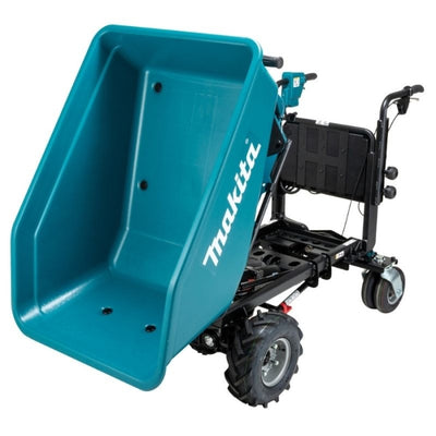 Carretilla 18Vx2 LXT 180Kgs con cuba eléctrica Makita DCU602Z