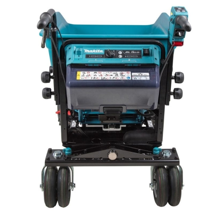 Carretilla 18Vx2 LXT 180Kgs con cuba eléctrica Makita DCU602Z