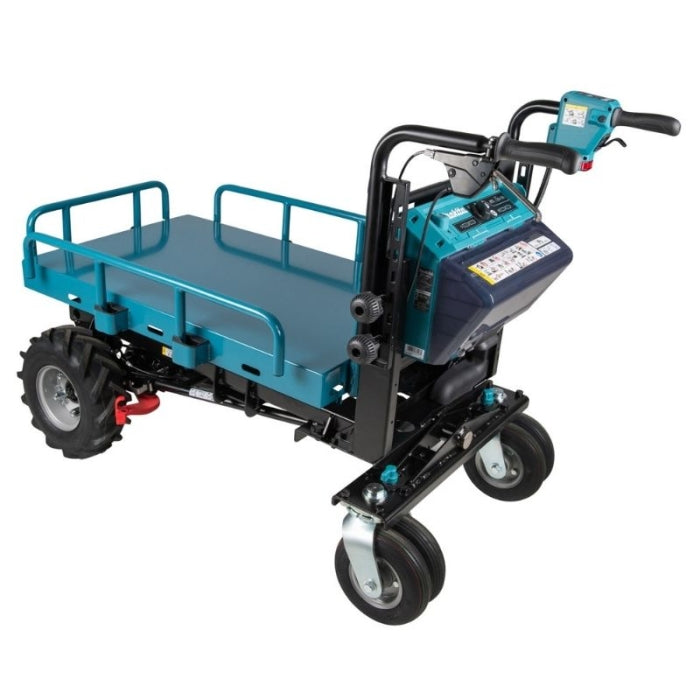 Carretilla 18Vx2 LXT 180Kgs con elevador eléctrico Makita DCU601Z