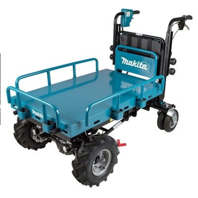 Carretilla 18Vx2 LXT 180Kgs con elevador eléctrico Makita DCU601Z