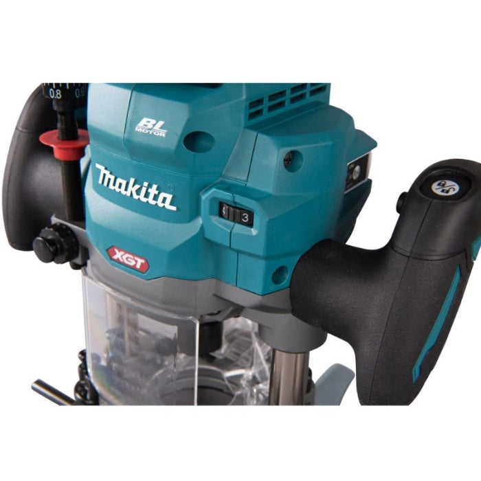Fresadora de superficie BL 40Vmax XGT 12mm Vel. Variable AWS RP001GZ Makita