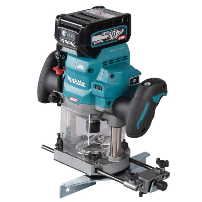 Fresadora de superficie BL 40Vmax XGT 12mm Vel. Variable AWS RP001GZ Makita