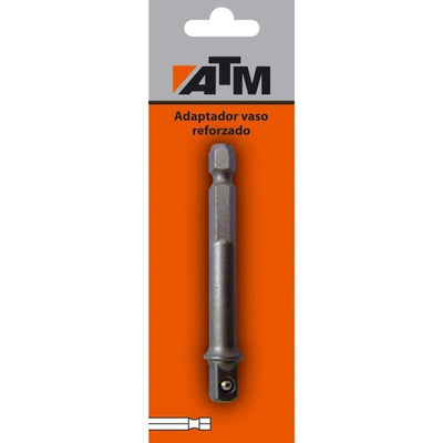 ADAPTADOR VASO REFORZADO  3/8" 65MM BLISTER 191103-B ATM