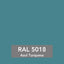 Silicona de Color Azul Turquesa RAL 5018 Neutra SOUDAL