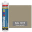 Silicona de Color Beige Agrisado RAL 1019 Neutra SOUDAL