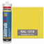 Silicona de Color Amarillo Zinc RAL 1018 Neutra SOUDAL