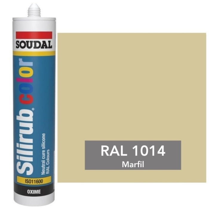Silicona de Color Marfil RAL 1014 Neutra SOUDAL