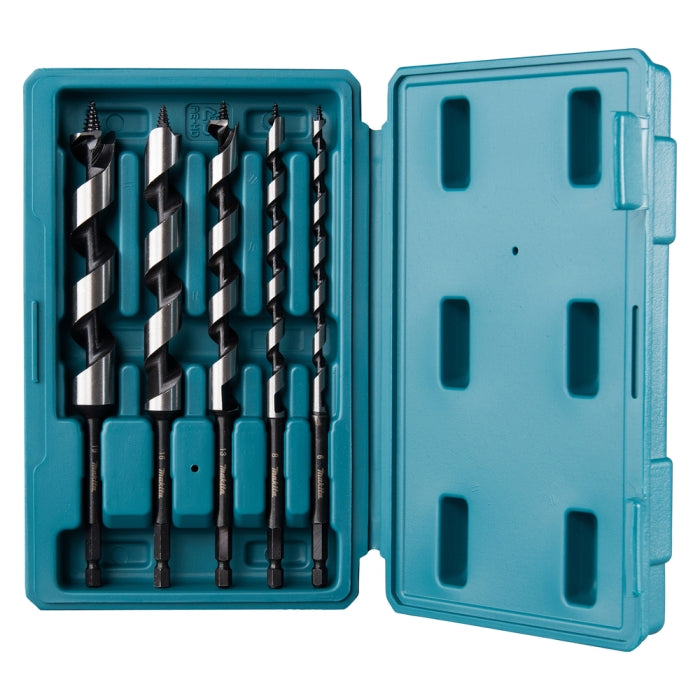 ESTUCHE BROCAS MADERA 1/4 HEXAGONAL 6 A 19MM (5PZS) D-75677