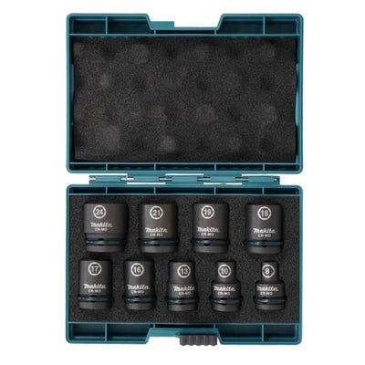 Estuche Llaves Vaso Impact Black 1/2 E-16564 Makita