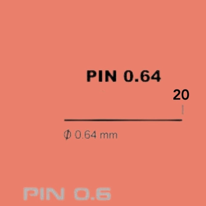 Clavo Pin sin Cabeza 0.6x20 (10.000)