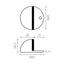 TOPE PUERTA LUX TORNILLO NS - 10203