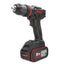 Taladro  Percutor Brushless 20V  2bat 4Ah 60Nm  KUC30 KRESS