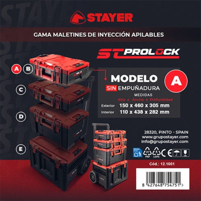 Maletin Aplilable St Prolock (Incluye Tipos A+C+D+E) STAYER