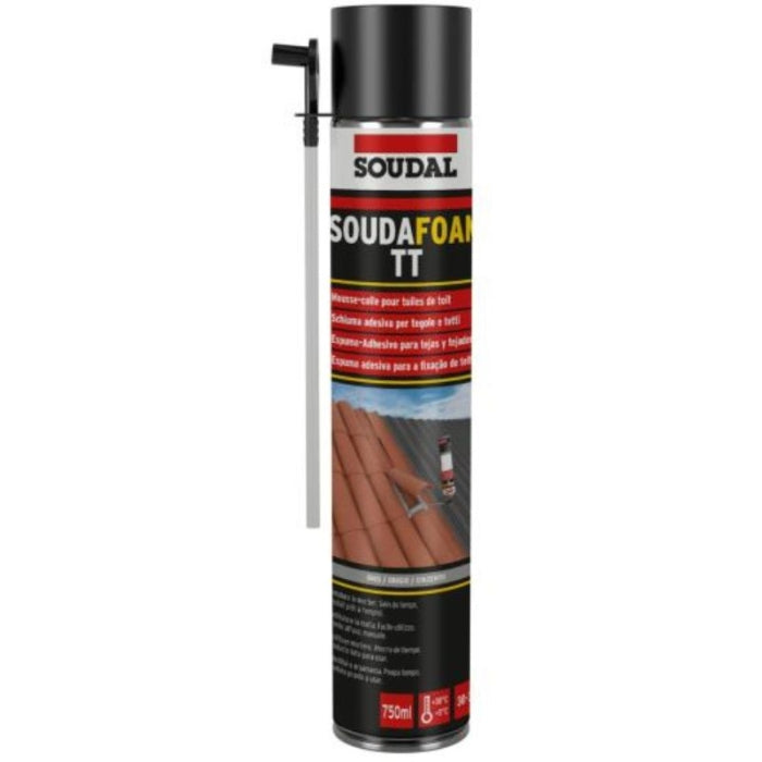 Espuma Canula Tejas Bote 750 ml Soudal