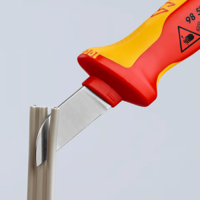 Cuchillo para Cables 1000V 98 52 KNIPEX