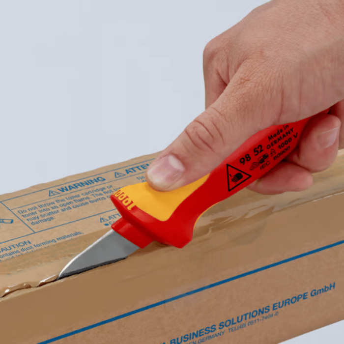 Cuchillo para Cables 1000V 98 52 KNIPEX