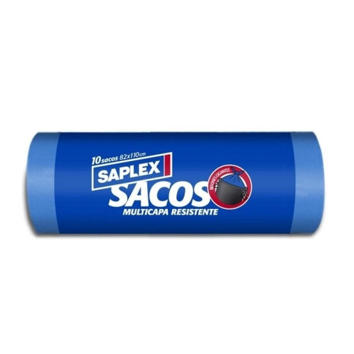 Bolsas de Basura 10 UDS 80x110 SAPLEX