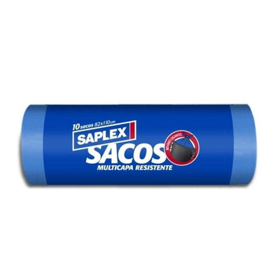 Bolsas de Basura 10 UDS 80x110 SAPLEX