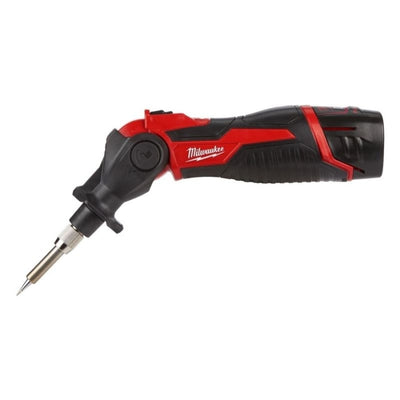 Soldador De Estaño Subcompacto M12 Bateria + Cargador + Kitbox M12SI-201C 4933459761 MILWAUKEE