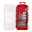 ESTUCHE DE BROCAS MULTIMATERIAL 8 PZ PACKOUT 4932493871 MILWAUKEE
