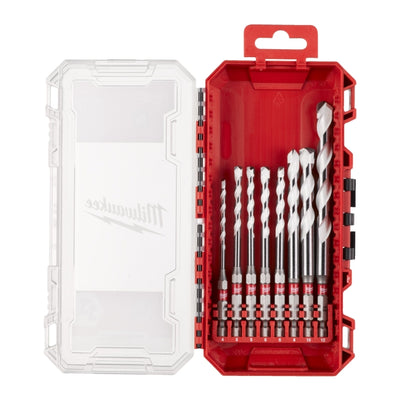 ESTUCHE DE BROCAS MULTIMATERIAL 8 PZ PACKOUT 4932493871 MILWAUKEE
