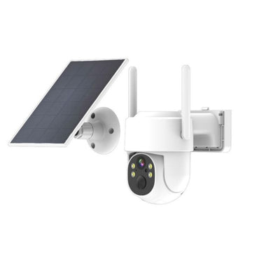 Camara Exterior Motorizada Panel Solar Patrol 4MP 4G IP65 EG-CIPEXT4G001 ENERGEEKS