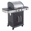 Barbacoa Gas FIDGI 3 Quemadores COOK'IN GARDEN AM063SBI