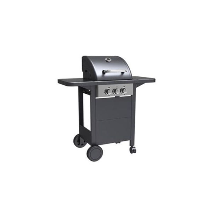 Barbacoa Gas 2 Quemadores + 1 Parrilla 500442 IRONSIDE GARDEN