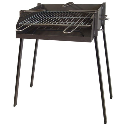 Barbacoa Carbon-Lea Rectangular Soporte Paellero 60 X 40 X 75 CM 71585 IMEX EL ZORRO