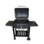 Barbacoa Carbon Dos Mesas Auxiliares 121,5 X 62 X 104 CM FT01-015 NATUUR