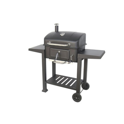 Barbacoa Carbon Dos Mesas Auxiliares 121,5 X 62 X 104 CM FT01-015 NATUUR
